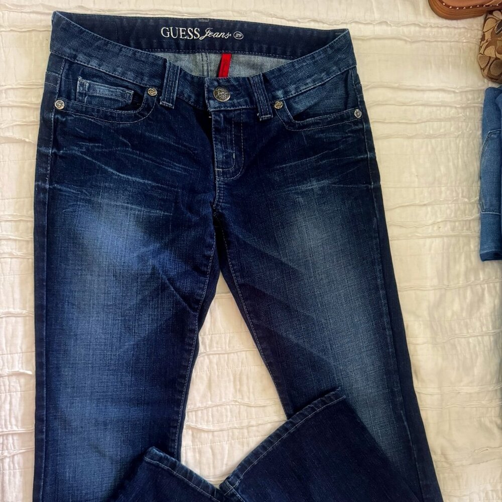 Guess Low Rise Boot Cut Jeans